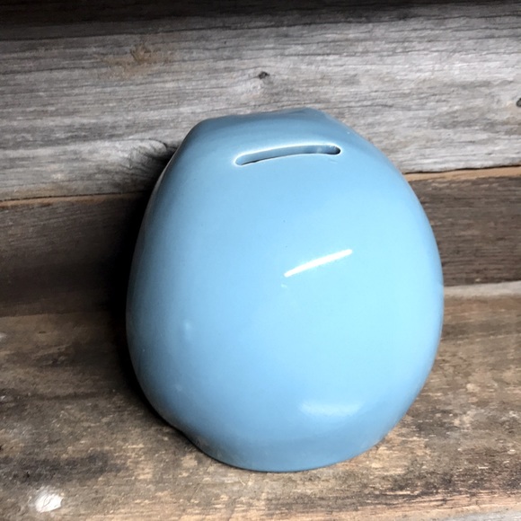 Ceramic owl piggybank - Picture 3 of 7